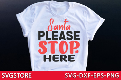 Santa please stop here