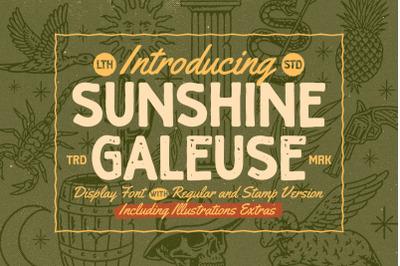 Sunshine Galeuse Display With Bonus