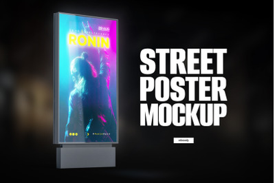 Street Poster Mockup