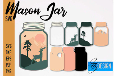 Mason Jar SVG | Kitchen Design