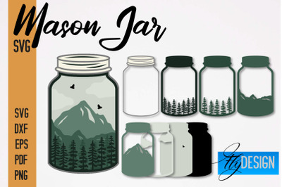 Mason Jar SVG | Kitchen Design