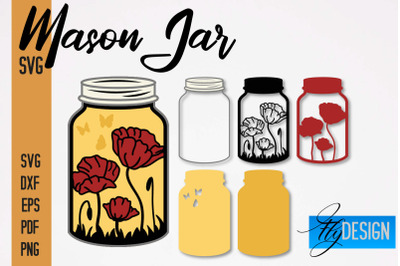 Mason Jar SVG | Kitchen Design