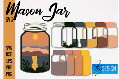 Mason Jar SVG | Kitchen Design