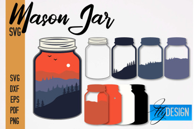 Mason Jar SVG | Kitchen Design