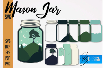 Mason Jar SVG | Kitchen Design