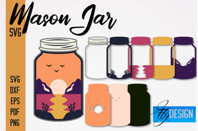 Mason Jar SVG | Kitchen Design