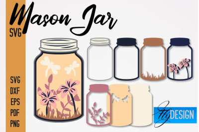 Mason Jar SVG | Kitchen Design