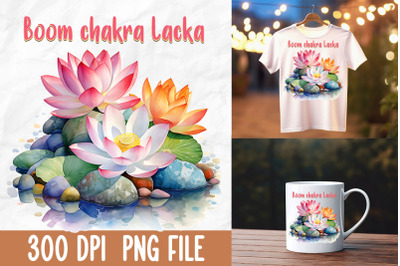 Boom Chakra Lacka Lotus Flower Zen Yoga