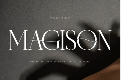 Magison Typeface