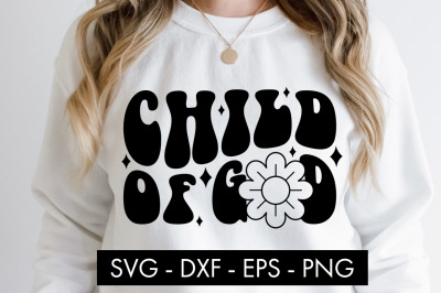 Child Of God SVG Cut File PNG