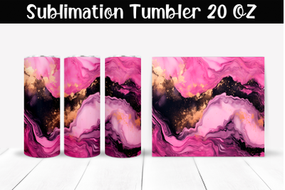 Marble stains Sublimation Tumbler Wrap 20 oz