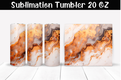 Marble stains Sublimation Tumbler Wrap 20 oz