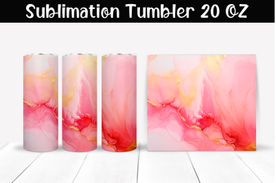 Marble stains Sublimation Tumbler Wrap 20 oz