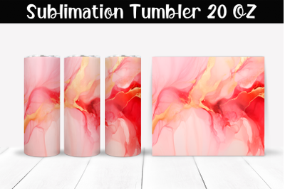 Marble stains Sublimation Tumbler Wrap 20 oz