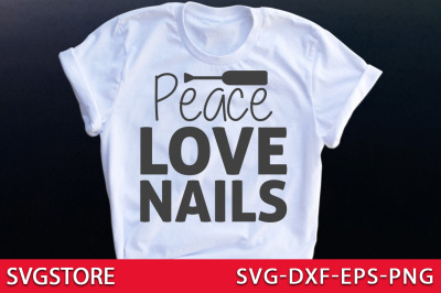 Peace love nails