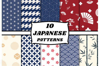 Japanese pattern set korean backgrounds