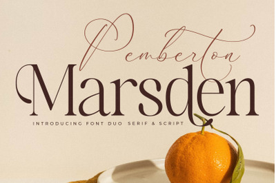 Pemberton Marsden Font Duo