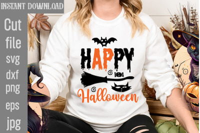 Happy Halloween SVG cut file,Halloween Svg Disney, Halloween Svg Frien