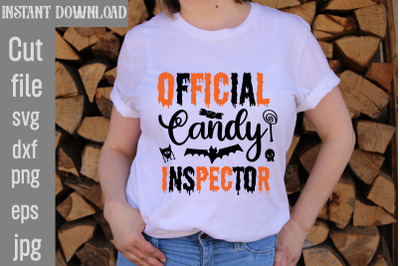 Official Candy Inspector SVG cut file&2C;Official Candy Inspector