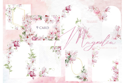 9 Magnolia card