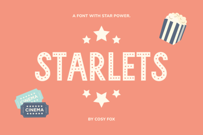 Starlets 1920s Display Font