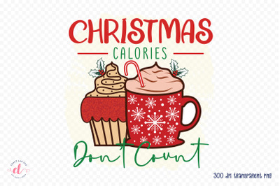 Christmas Coffee Quote PNG Sublimation