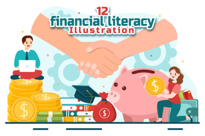 12 Financial Literacy Illustration