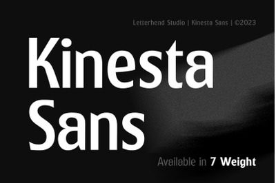 Kinesta Sans - Variable Typeface
