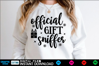 official gift sniffer svg