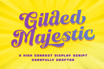 Gilded Majestic - Display Script