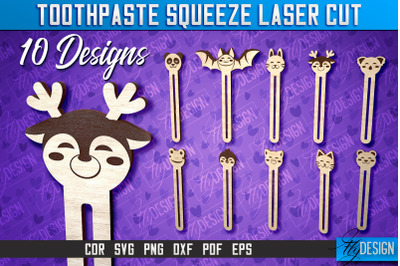 Toothpaste Squeezer Laser Cut | Laser Cut SVG Design