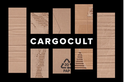 Cargocult  Detailed Cardboard Background Textures