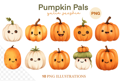 Cute Pumpkin Pals