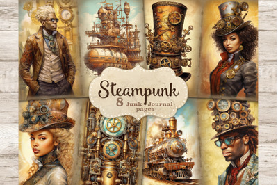Steampunk Junk Journal Paper | Victorian Ephemera