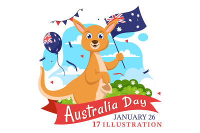 17 Happy Australia Day Illustration