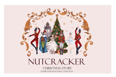 Nutcracker. Christmas story.