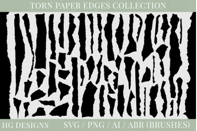 Torn Paper Edges Brushes and More