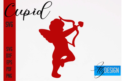 Cupid SVG | Paper Cut SVG | Paper Craft SVG Design&nbsp;