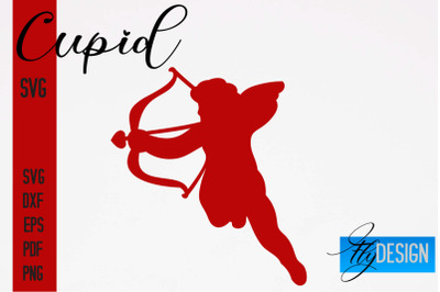 Cupid SVG | Paper Cut SVG | Paper Craft SVG Design&nbsp;