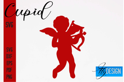 Cupid SVG | Paper Cut SVG | Paper Craft SVG Design&nbsp;