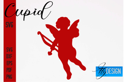 Cupid SVG | Paper Cut SVG | Paper Craft SVG Design&nbsp;