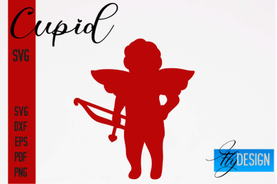 Cupid SVG | Paper Cut SVG | Paper Craft SVG Design&nbsp;