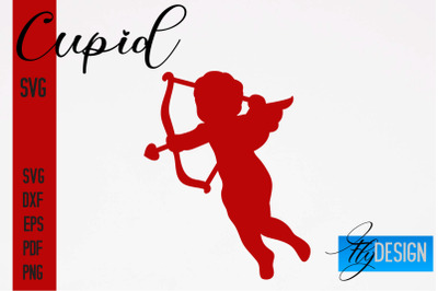 Cupid SVG | Paper Cut SVG | Paper Craft SVG Design&nbsp;