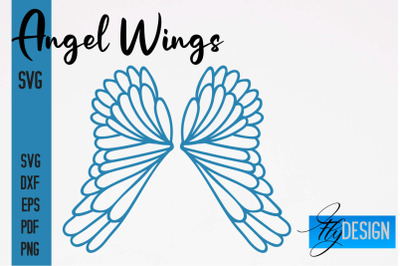 Angel Wings SVG Design | Angel SVG Design