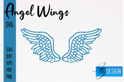 Angel Wings SVG Design | Angel SVG Design