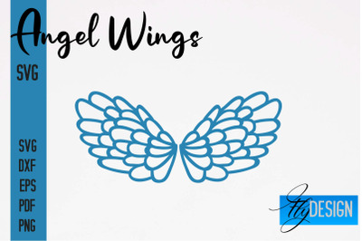 Angel Wings SVG Design | Angel SVG Design