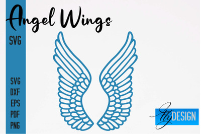 Angel Wings SVG Design | Angel SVG Design