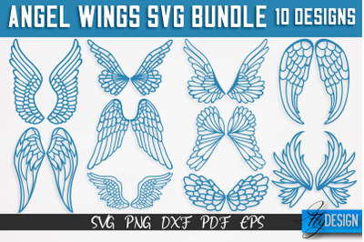 Angel Wings SVG Design | Angel SVG Design