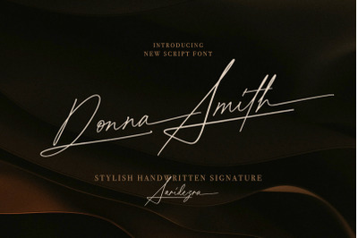 Donna Smith - Stylish Signature