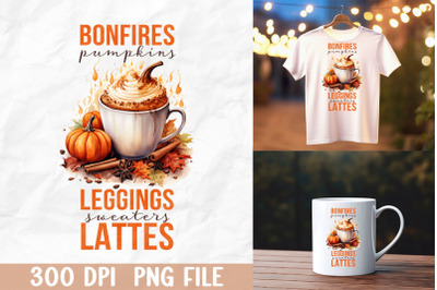 Fall Bonfires and Lattes